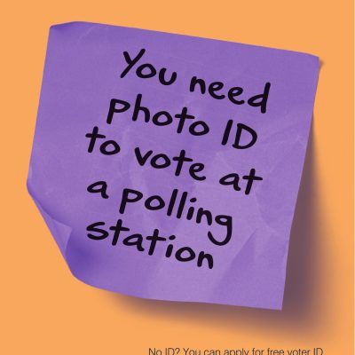 Voter ID - A4 Poster